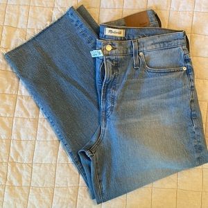 The Perfect Vintage Wide-Leg Crop in Caitlin Wash 32